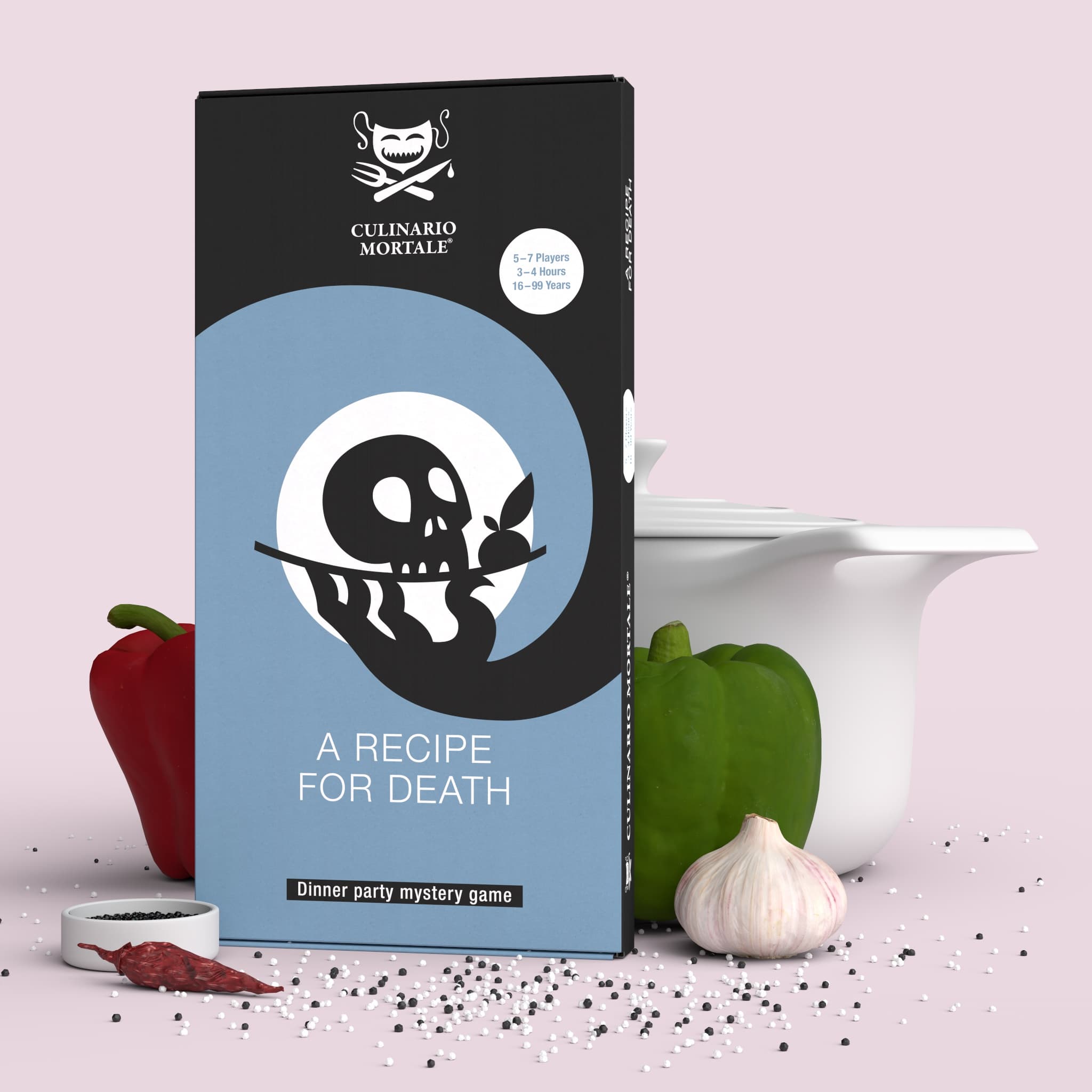 A Recipe for Death – Murder Mystery Party Game for 5 – 7 Players